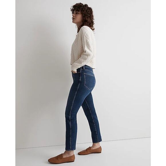 NWOT Madewell Curvy Stovepipe Jeans‎ Pendleton Wash Size 26 NN571 - Picture 2 of 10